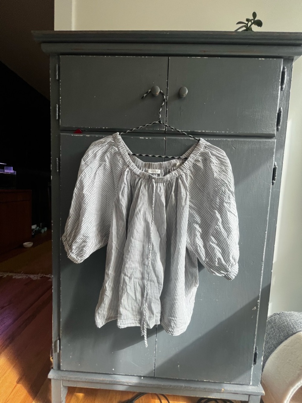 Dôen Sia Top in Savoie Stripe SZ M